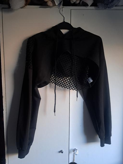 Buy & Sell Upper Gornal Dudley - Photos for Cropped (fishnet back) hoodie