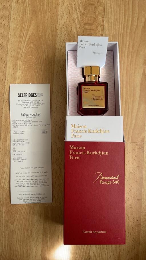 Buy & Sell Newham East London - Photos for Maison Francis Kurkdijan Paris 70ml