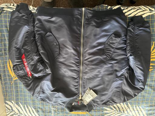 Buy & Sell Tottenham North London - Photos for MA-1 CS Bomber Jacket XXL (navyLoose Fit)