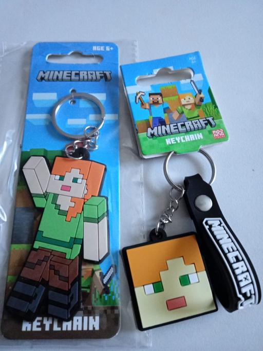 Buy & Sell Horncastle East Lindsey - Photos for 2 brand new kids MINECRAFT KEYCHAINS