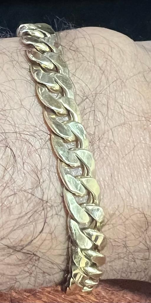 Buy & Sell Dagenham Barking and Dagenham - Photos for Gents gilt sterling silver curb bracelet