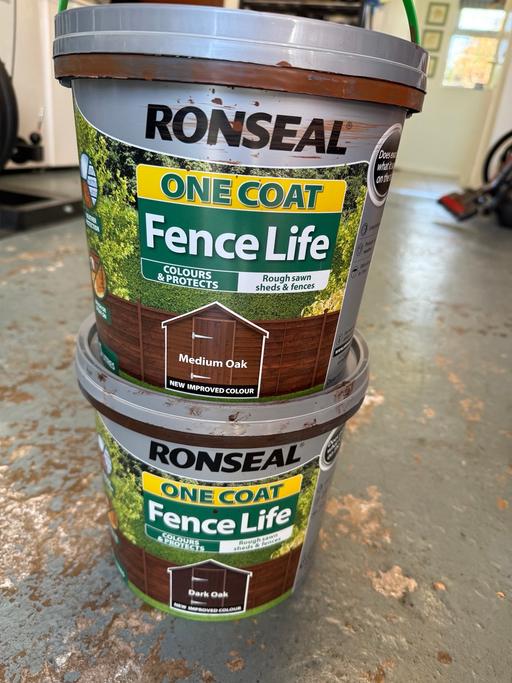 Buy & Sell Sedgley Dudley - Photos for (Open)Ronseal Shed & Fence Paint x 2