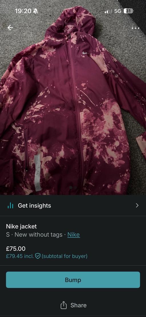 Buy & Sell Palacefields Halton - Photos for Nike jacket