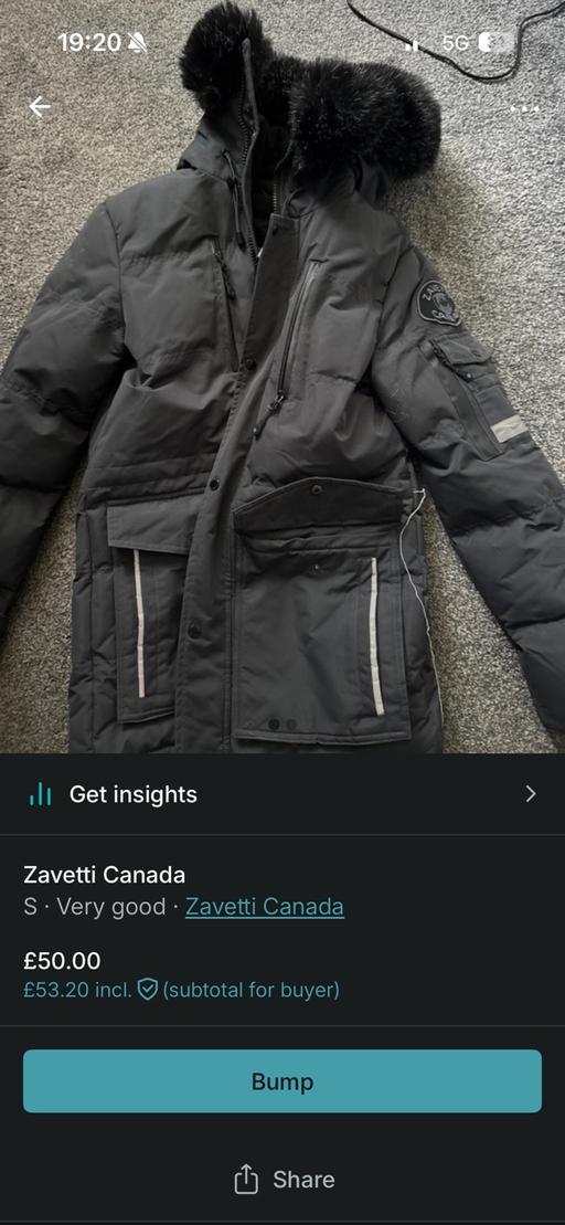 Buy & Sell Palacefields Halton - Photos for Zavetti Canada coat