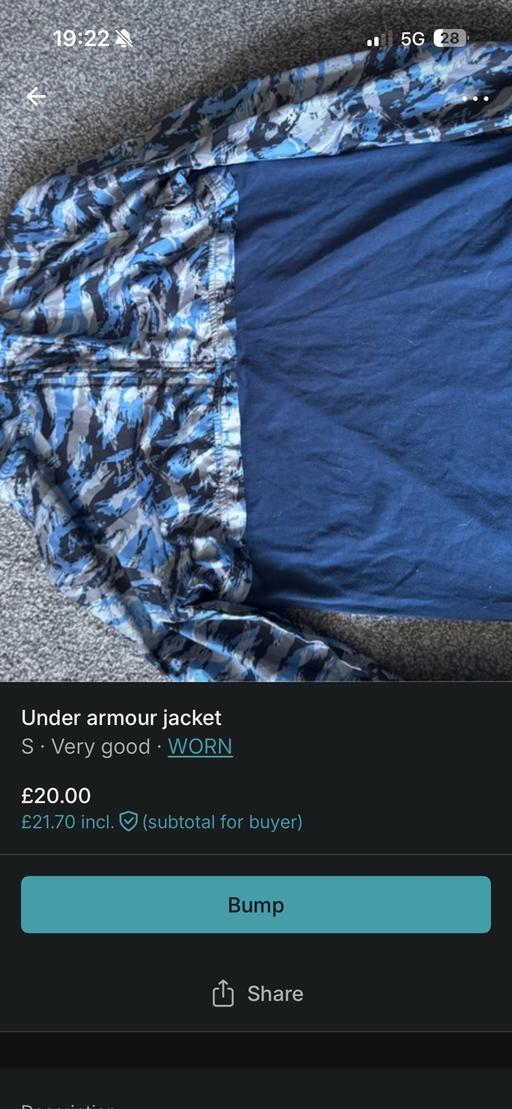 Buy & Sell Runcorn Halton - Photos for Under armour jacket