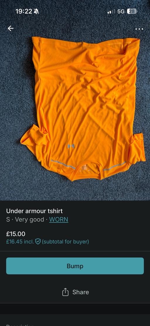 Buy & Sell Palacefields Halton - Photos for Under armour tshirt