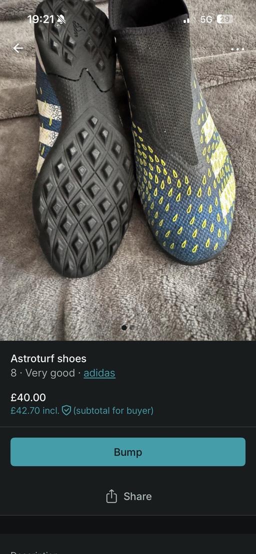 Buy & Sell Palacefields Halton - Photos for Astro turf shoes