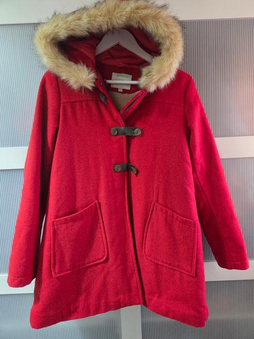 Buy & Sell Weston Point Halton - Photos for Age 13-14 VERTBAUDET red duffle coat