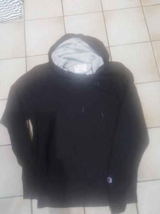 Buy & Sell Streetly Walsall - Photos for MANS CHAMPION BLACK HOODY