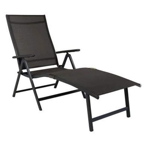 Buy & Sell Walworth South East London - Photos for Folding Sun Lounger Aluminium Black