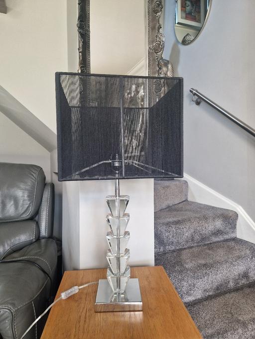 Buy & Sell Parkgate Rotherham - Photos for Large table lamp with heavy glass bottom