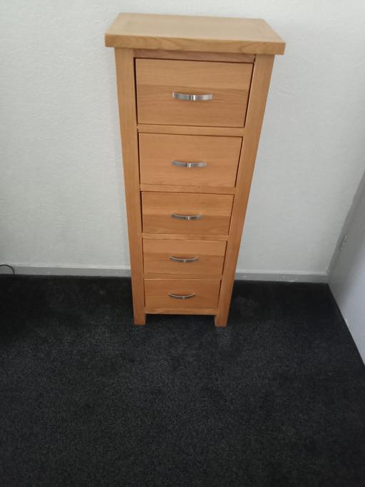 Buy & Sell Harborne Birmingham - Photos for Oak narrow Chest of Drawers