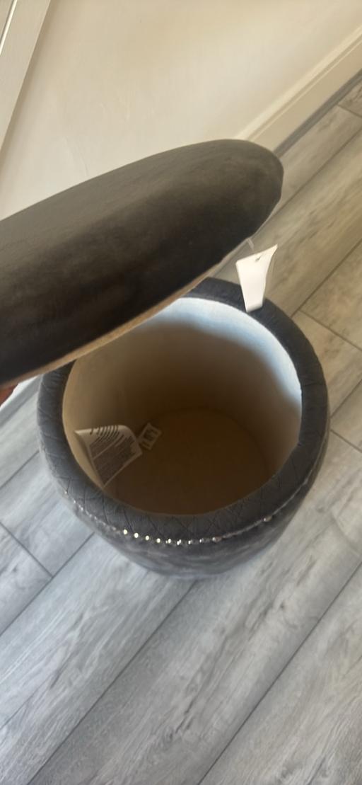 Buy & Sell Eton Wick Windsor and Maidenhead - Photos for Grey Stool with storage