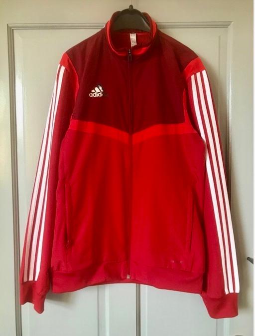 Buy & Sell Didsbury Manchester - Photos for Adidas Aeroready Red 3 Tracksuit top