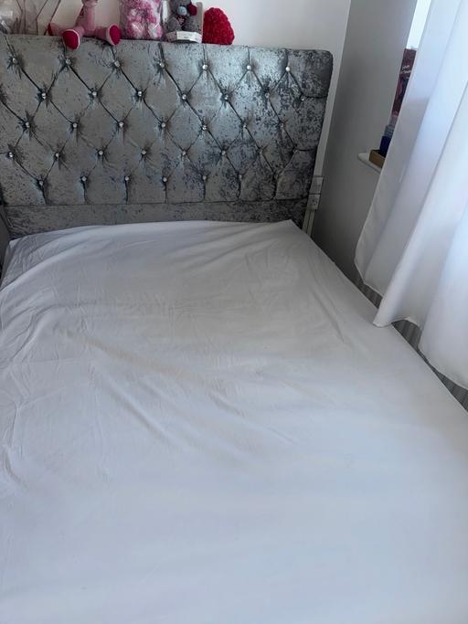 Buy & Sell Yardley Birmingham - Photos for Crushed velvet Double bed for sale