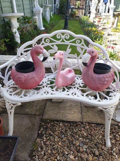 Buy & Sell Kings Norton Birmingham - Photos for 2 flamingo plant pots ./water can