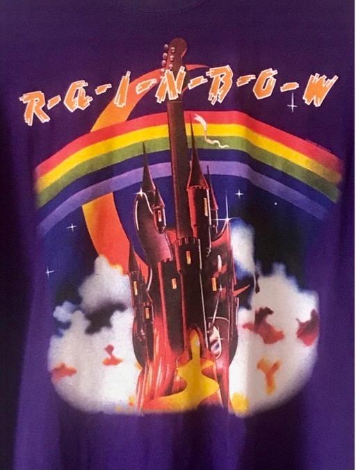Buy & Sell Heaton Mersey Stockport - Photos for Rainbow Rock Band T-shirt