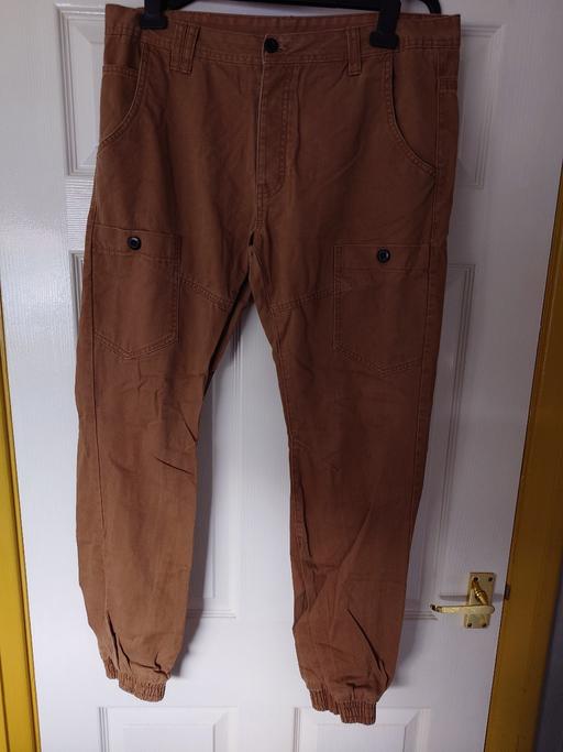 Buy & Sell Woodthorpe Charnwood - Photos for Mens beige cuffed jeans size 34W 32L