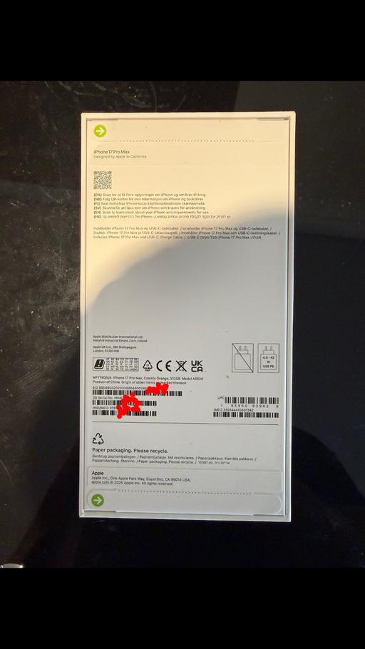 Buy & Sell Southall Ealing - Photos for iPhone 17 pro max 512gb