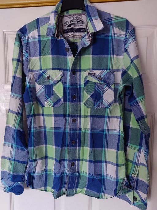 Buy & Sell Woodthorpe Charnwood - Photos for Mens blue/green casual shirt size S