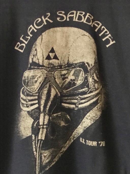 Buy & Sell Heaton Mersey Stockport - Photos for Black Sabboth Rock T-shirt Size M