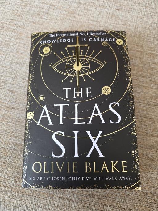 Buy & Sell Pensnett Dudley - Photos for THE ATLAS SIX PAPERBACK BOOK