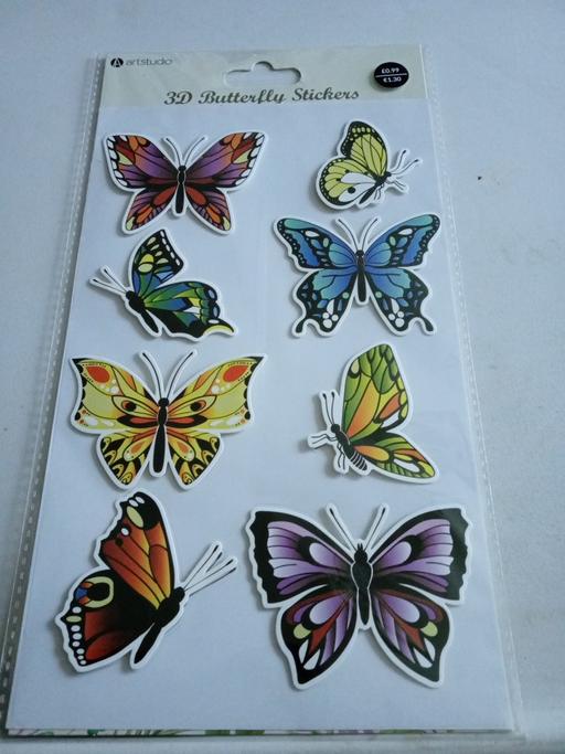 courses Horncastle East Lindsey - Photos for new pack of 3D Butterfly stickers