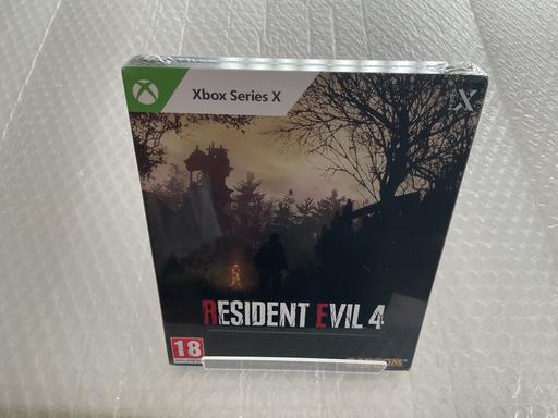 Buy & Sell - Photos for Xbox Series X RESIDENT EVIL 4 STEELBOOK EDT.