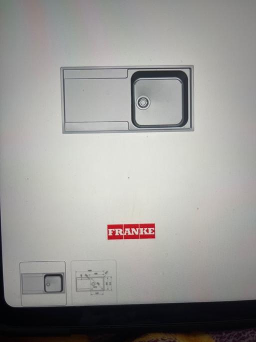 Buy & Sell Romford Havering - Photos for Franke kitchen sink single bowl LH