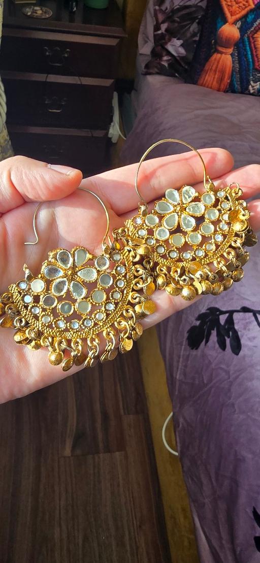 Buy & Sell Cobham Elmbridge - Photos for Stunning Kundan Chandbali Earrings - Traditio