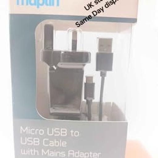 Buy & Sell George Green Buckinghamshire - Photos for MICRO usb to usb Cable with mains adapter