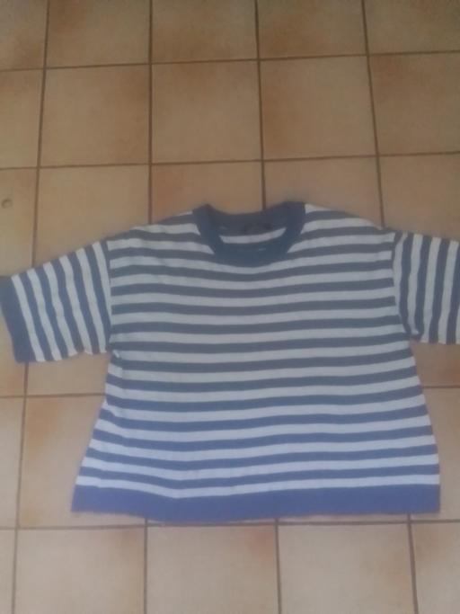 Buy & Sell Aldridge Walsall - Photos for LADIES SHORT SLEEVE STRIP JUMPER