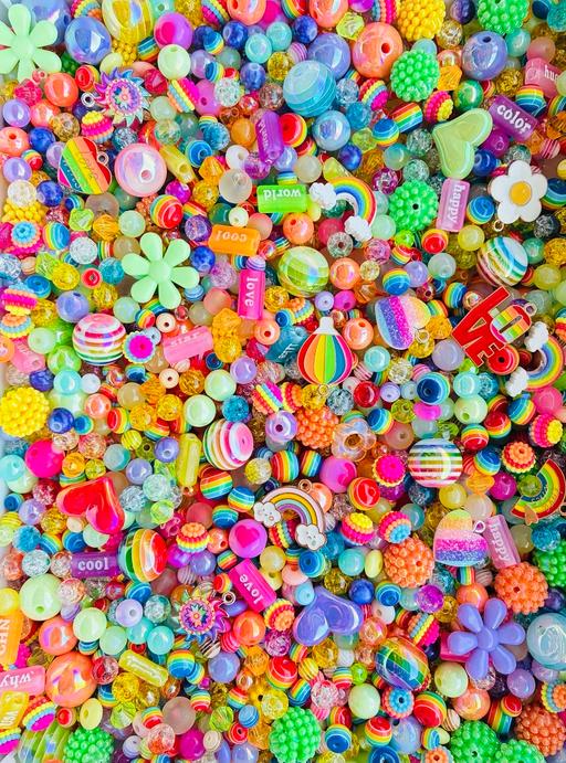 Buy & Sell Eston Redcar and Cleveland - Photos for Rainbow Burst Bead Mix 3oz