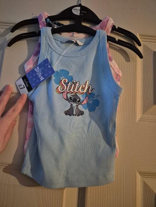Buy & Sell Crumpsall Manchester - Photos for new Disney Stitch 2pk Vests