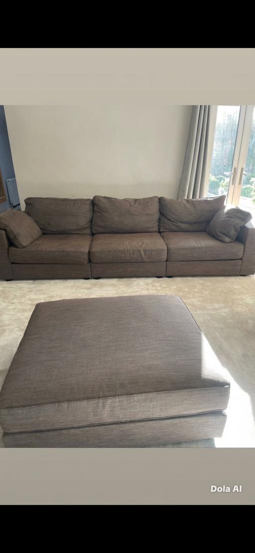 Buy & Sell Bodymoor Heath North Warwickshire - Photos for Brown sofa