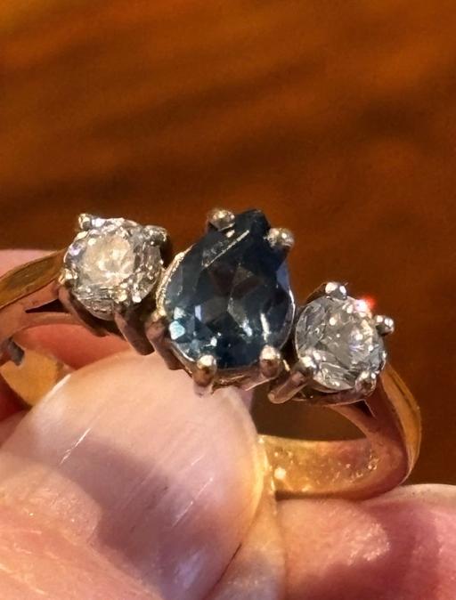 Buy & Sell Saltley Birmingham - Photos for 9CT Pear shaped 375 Gold Ring 3.96