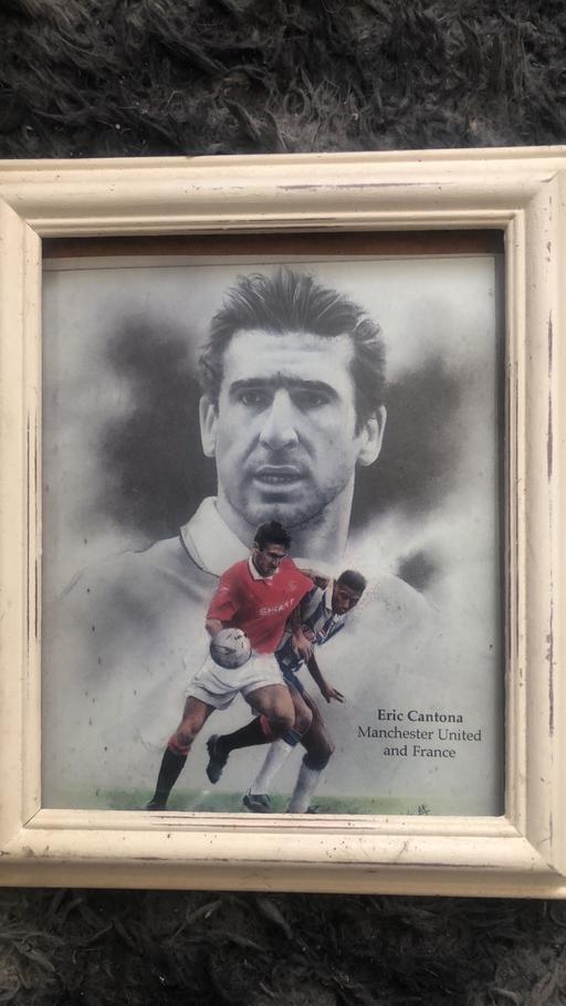 Buy & Sell Demmings Industrial Estate Stockport - Photos for Eric Cantona Framed Picture Artwork