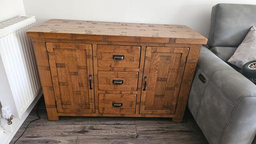 Buy & Sell Burtonwood Warrington - Photos for Rustic Oak furniture Land set of 3