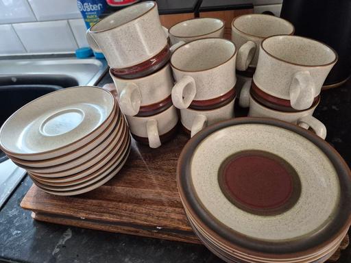 Buy & Sell Hasbury Dudley - Photos for Denby Pottery. Tea Cups, Saucers, Tea Plates