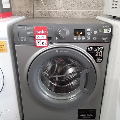 Buy & Sell Saint Pauls Trading Estate Tameside - Photos for Silver-grey 7kg Smart Tech washing machine
