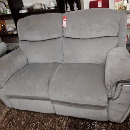 Buy & Sell Saint Pauls Trading Estate Tameside - Photos for Lovely quality grey fabric 2-seater sofa