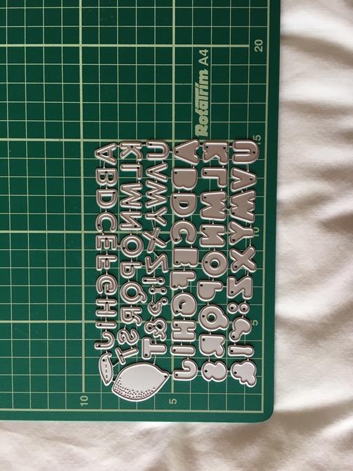 courses Walsall South Staffordshire - Photos for Small alphabet metal cutting die set