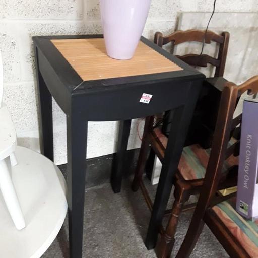Buy & Sell Saint Pauls Trading Estate Tameside - Photos for Solid black wooden plant stand
