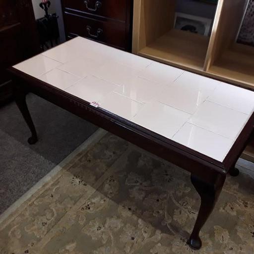 Buy & Sell Saint Pauls Trading Estate Tameside - Photos for Vintage mahogany tiled top coffee table
