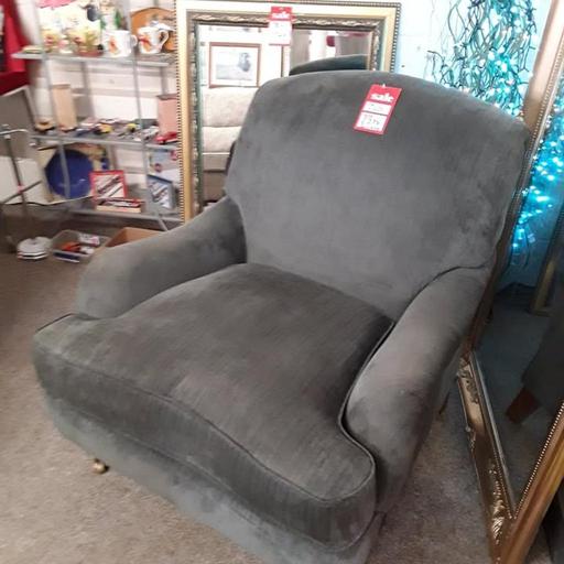 Buy & Sell Saint Pauls Trading Estate Tameside - Photos for Gorgeous grey fabric LAURA ASHLEY armchair