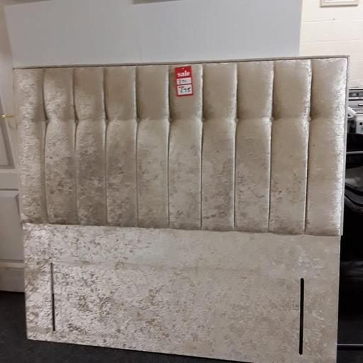 Buy & Sell Saint Pauls Trading Estate Tameside - Photos for Lovely chenille DOUBLE headboard