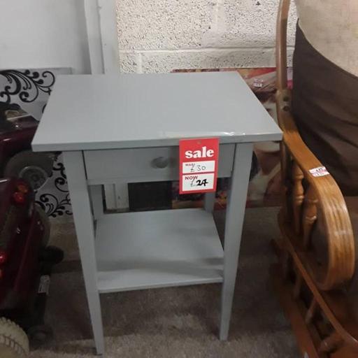 Buy & Sell Saint Pauls Trading Estate Tameside - Photos for Modern grey side table