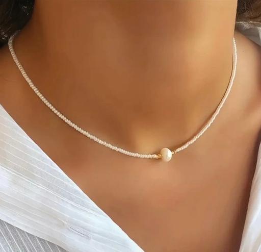 Buy & Sell Rusholme Manchester - Photos for Vintage Boho Style pearl bead Beaded Necklace