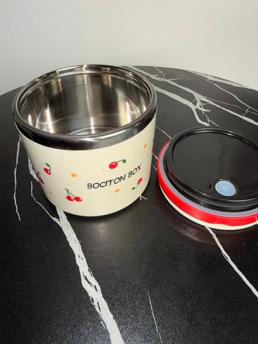 Buy & Sell East Ham East London - Photos for 360ml Cute Cherry Lunch Box Insulated Cont