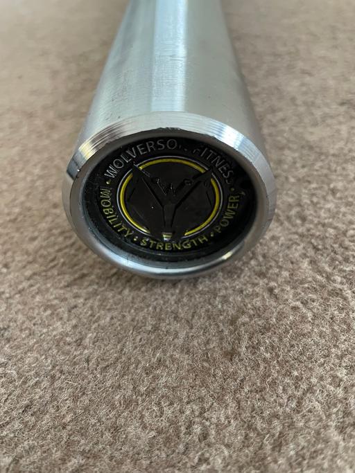 Buy & Sell Sutton Town Centre Sutton - Photos for Wolverson Ultra Olympic Barbell 15kg Used Gym